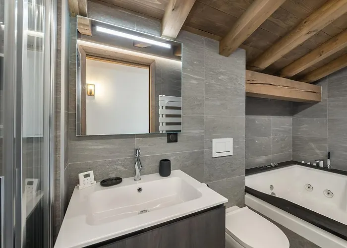 Spacieux Avec Accès Bien-être, Proche Des Pistes Et Du Centre De - Fr-1-569-46 Megève